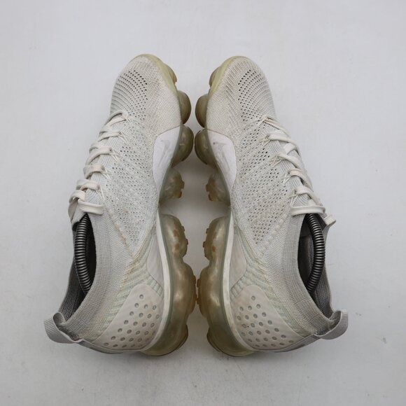 Nike Air VaporMax Flyknit 2 Men's Size 11 White Athletic Running Shoes Sneakers - Picture 6 of 10